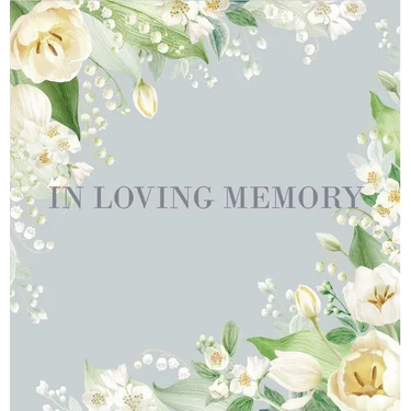 Condolence book for funeral (Hardcover): Memory book, comments book, condolence book for funeral, remembrance, celebration of life, in loving memory f