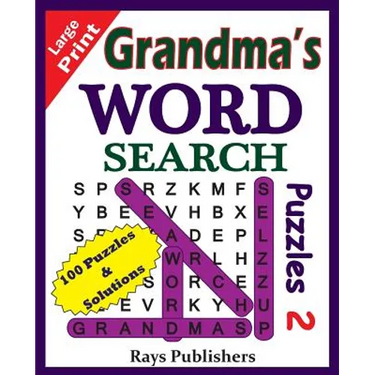 Grandma's Word Search Puzzles 2