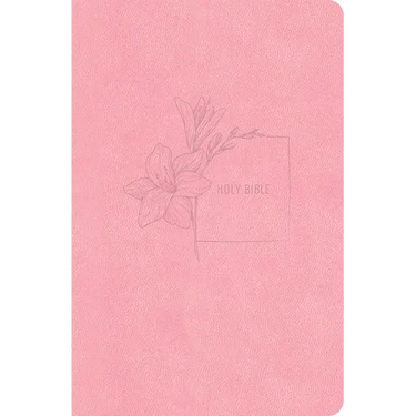 CSB Compact Bible, Value Edition, Soft Pink Leathertouch
