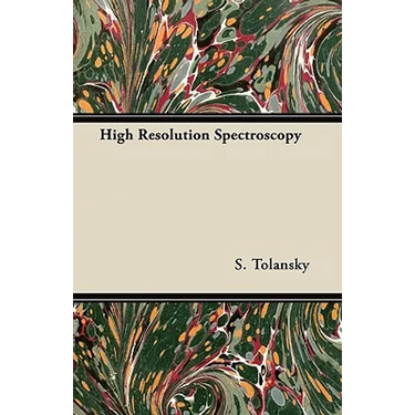 High Resolution Spectroscopy