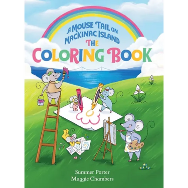 A Mouse Tail on Mackinac Island - The Coloring Book: Coloring, Mazes, Word Search, Jokes, and Classic Activities for Kids