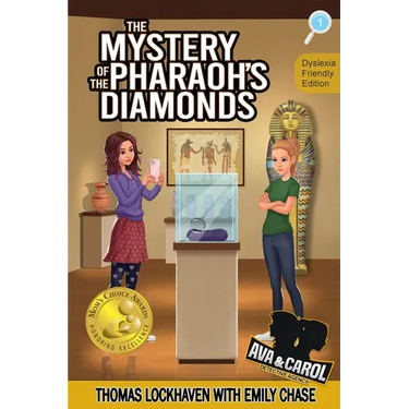 The Mystery of the Pharaoh's Diamonds (Book 1) - Dyslexia-Friendly Edition: Ava & Carol Detective Agency