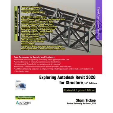 Exploring Autodesk Revit 2020 for Structure, 10th Edition