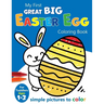 My First Great Big Easy Easter Egg Coloring Book For Toddlers Ages 1-3