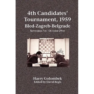 4th Candidates' Tournament, 1959 Bled-Zagreb-Belgrade September 7th - October 29th