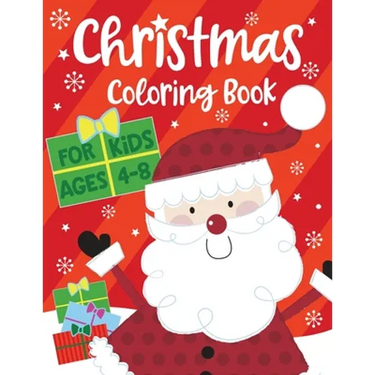 Christmas Coloring Book for Kids ages 4-8