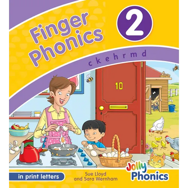 Finger Phonics Book 2: In Print Letters (American English Edition)