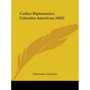 Codice Diplomatico Colombo-American (1823)