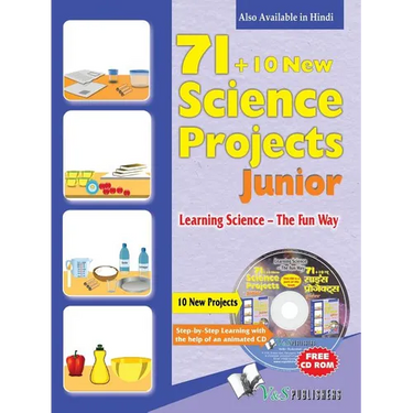 71+10 New Science Project Junior (with CD)
