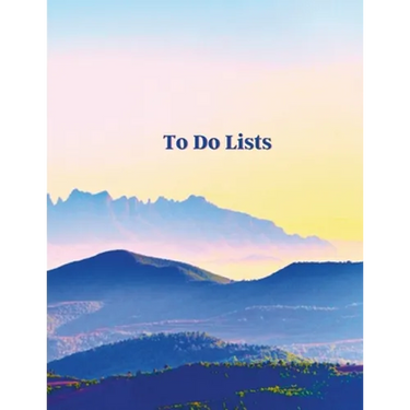 To Do Lists: Starter Book Blue