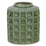 Sage Green Terra Cotta Vase 6.75"H