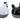 Modern Black and White Chicken Decor (Set of 2)