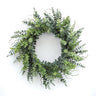 Mixed Eucalyptus Leaf Foliage Wreath with Twig Accents 29"D