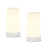 LED Flickering Light Designer Candle with Remote and Magnet (Set of 2)
