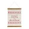 Merry Christamas Wall Banner 20"H