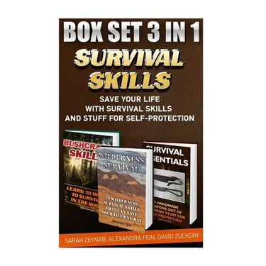 Survival Skills BOX SET 3 IN 1: Save Your Life With Survival Skills: (Preparedness, SHTF Stockpile, Emergency Preparedness Camping, How To Survive Nat