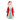 Ceramic Santa Tea Light Holder 10.25"H
