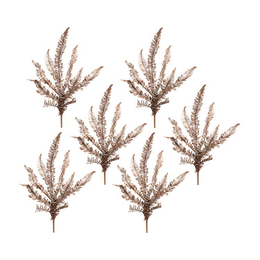Icy Winter Fern Spray (Set of 6)