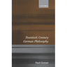 Twentieth Century German Philosophy