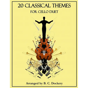 20 Classical Themes for Cello Duet