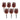 Burgandy Protea Stem (Set of 6)