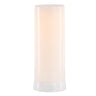 LED FIA Flame Designer Candle with White Hue 7.5"H