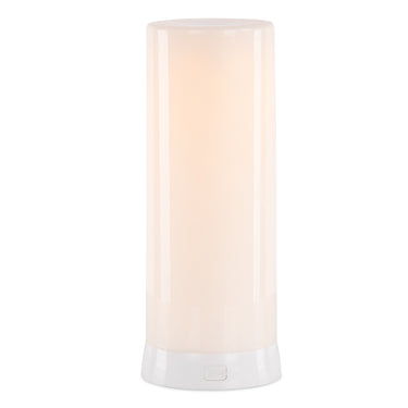 LED FIA Flame Designer Candle with White Hue 7.5"H