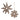 Wood Bead Snowflake Ornament (Set of 12)