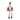 Dangle Santa Ornament (Set of 6)