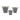 Metal Aztec Pail Planter (Set of 3)