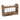 Bottle Vases in Wood Stand 15"L
