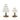 Tiered Wood Pine Tree (Set of 2)