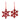 Fir Wood Snowflake Ornament (Set of 12)