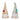 Gnome Statue with Wood Grain Design (Set of 2)