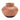 Two Tone Ceramic Vase 9"D