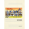 Vintage Lined Notebook Greetings from Idaho, the Gem State