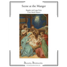 Scene at the Manger Cross Stitch Pattern: Regular and Large Print Cross Stitch Chart