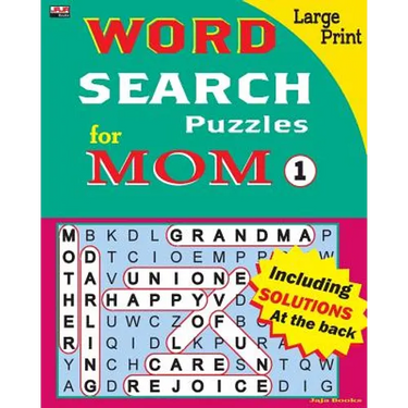 WORD SEARCH Puzzles for MOM