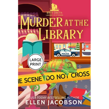 Murder at the Library: Large Print Edition