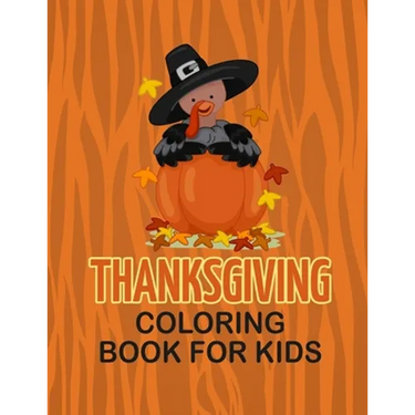Thanksgiving Coloring Book for Kids