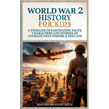 World War 2 History For Kids: A Timeline of Fascinating Facts, Characters and Stories of Courage that Inspire & Educate