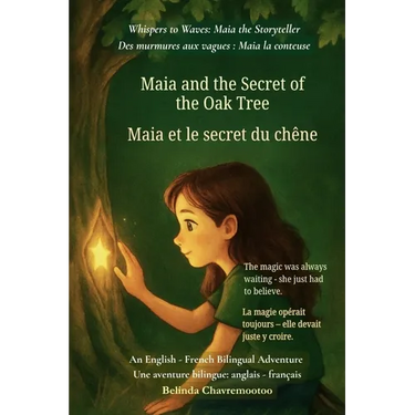 Maia and the Secret of the Oak Tree (An English - French Bilingual Adventure): The magic was always waiting - she just had to believe