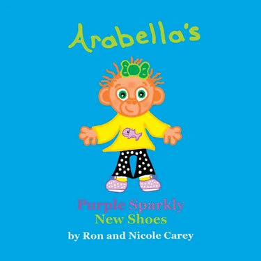 Arabella's Purple Sparkly New Shoes 2023 revision