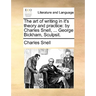 The Art of Writing in It's Theory and Practice: By Charles Snell, ... George Bickham, Sculpsit.