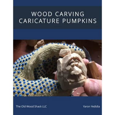Wood Carving Caricature Pumpkins