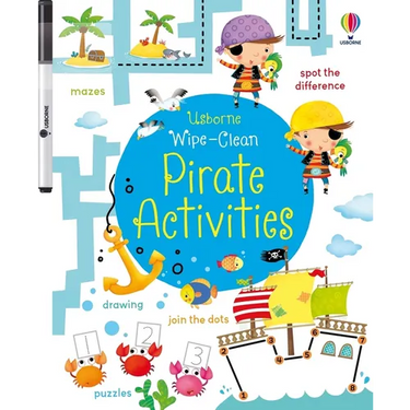 Wipe-Clean Pirate Activities