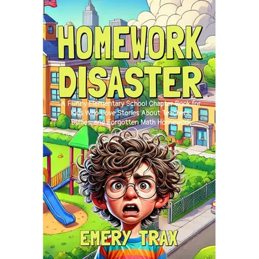 Homework Disaster: A Funny Elementary School Chapter Book for Kids Who Love Stories About Teachers, Bullies, and Forgotten Math Homework