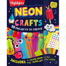 Neon Crafts: 20 Projects to Create for Kids Ages 4-8 with Included Craft Supplies, Reusable Magnetic Storage Drawer and Zero Prep for Parents