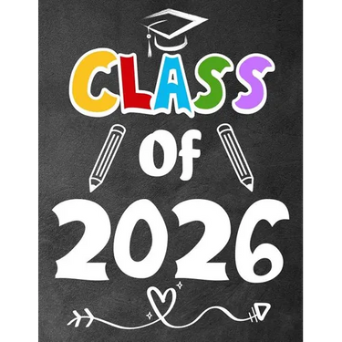 Class of 2026: Funny Back To School notebook, Gift For Girls and Boys,109 College Ruled Line Paper, Cute School Notebook, School Composition Notebooks