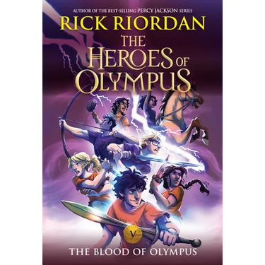 Heroes of Olympus, The, Book Five: Blood of Olympus, The-(New Cover)